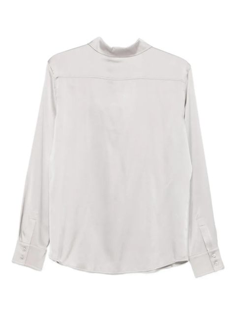 Max Mara stretch-silk shirt - Grey