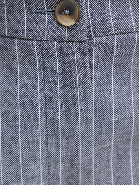 United Colors of Benetton szorty z domieszką lnu