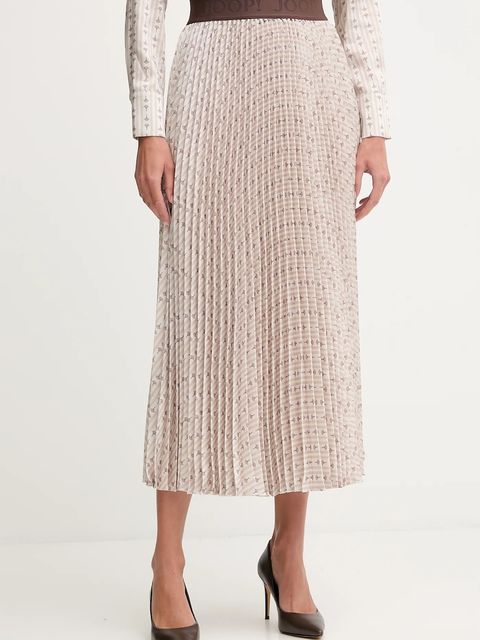 Joop! spódnica kolor beżowy maxi rozkloszowana 30048632 - zdjęcie produktu nr 1