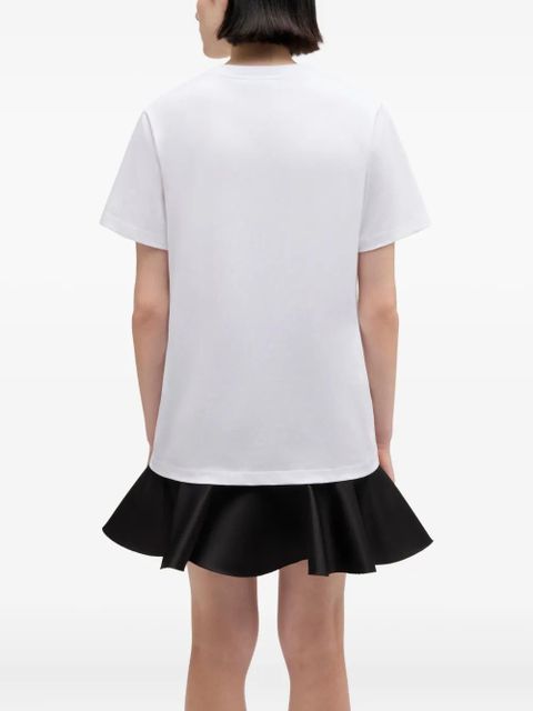 GANNI graphic print top - White