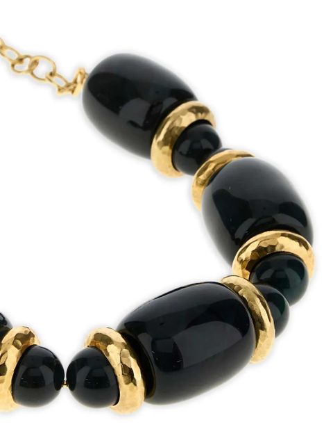 Saint Laurent beaded necklace - Black - zdjęcie produktu nr 2