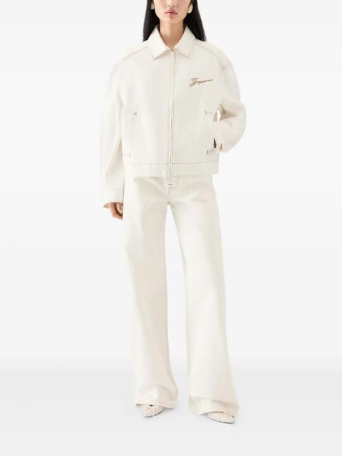 Jacquemus embroidered jacket - White - zdjęcie produktu nr 2