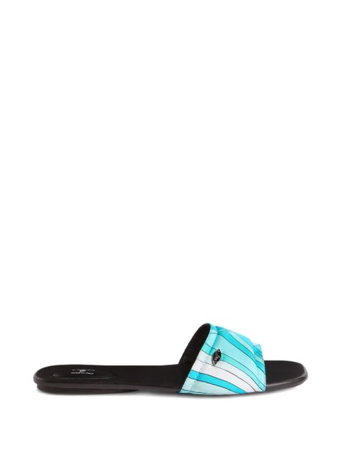 PUCCI Yummy patterned sandals - Blue - zdjęcie produktu nr 1
