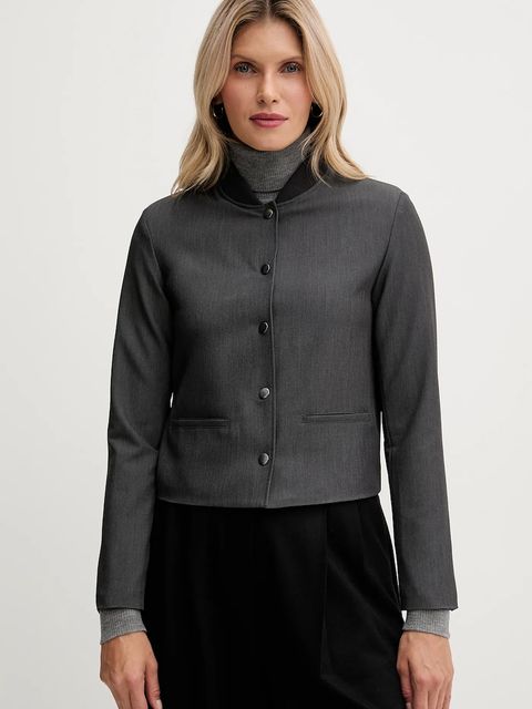 United Colors of Benetton kurtka kolor szary przejściowa 2R4CDW03B - zdjęcie produktu nr 1