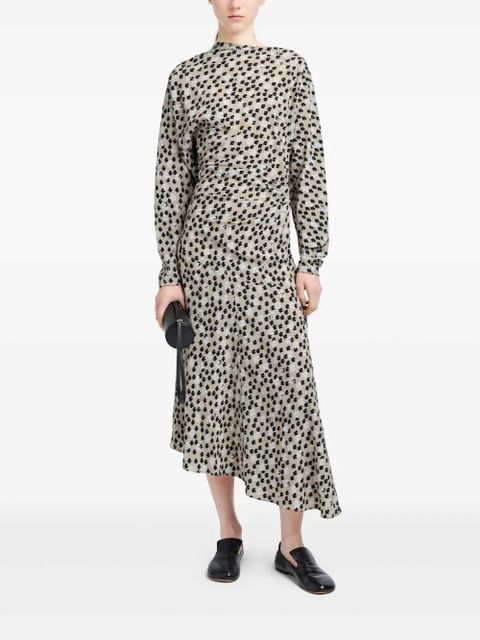 Proenza Schouler Alina midi dress - Neutrals - zdjęcie produktu nr 2