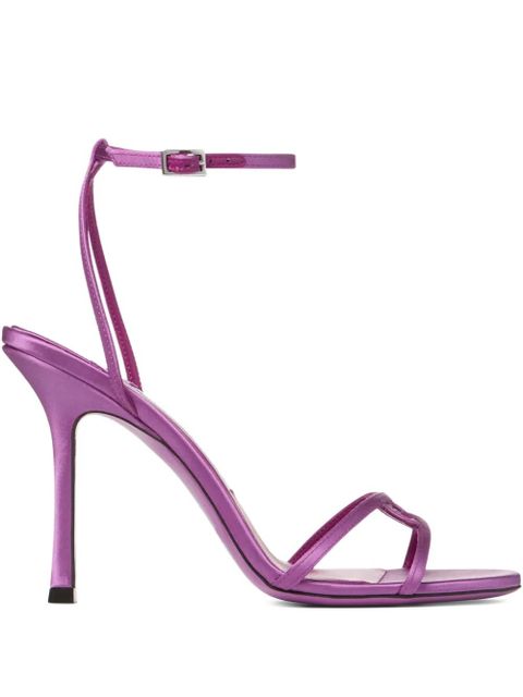 Jimmy Choo 100 mm Leo round-toe sandals - Purple - zdjęcie produktu nr 1