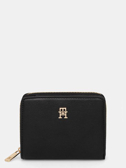 Tommy Hilfiger portfel damski kolor czarny AW0AW17742 - zdjęcie produktu nr 1