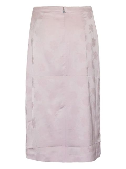 ROTATE BIRGER CHRISTENSEN jacquard skirt - Pink - zdjęcie produktu nr 2
