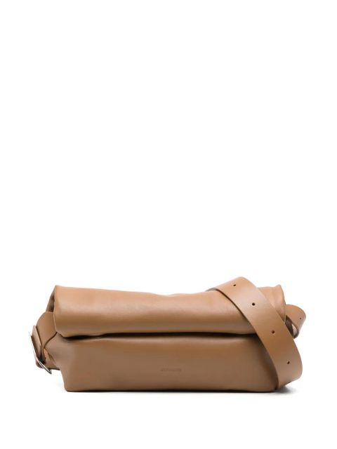 Jil Sander small Rollup shoulder bag - Brown - zdjęcie produktu nr 1