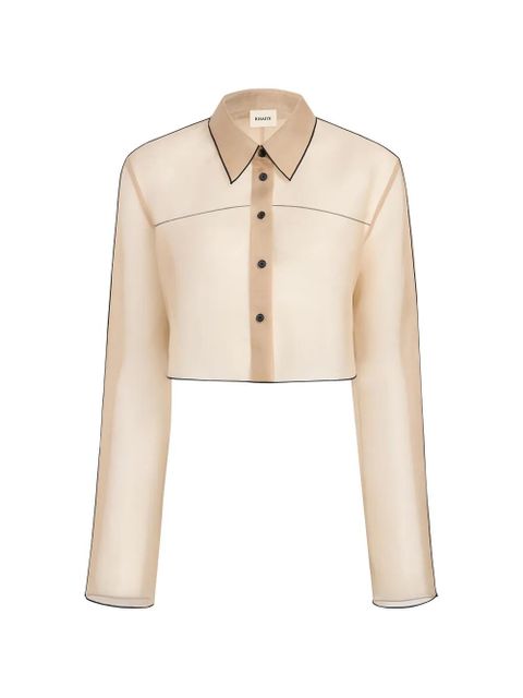 KHAITE Fritz top - Neutrals - zdjęcie produktu nr 1