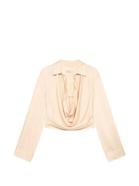 Blumarine long-sleeves blouse - Neutrals - zdjęcie produktu nr 1