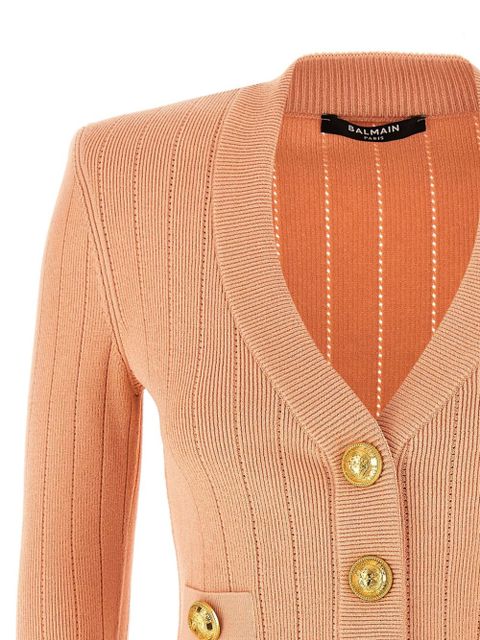Balmain Chiocciola cardigan - Pink