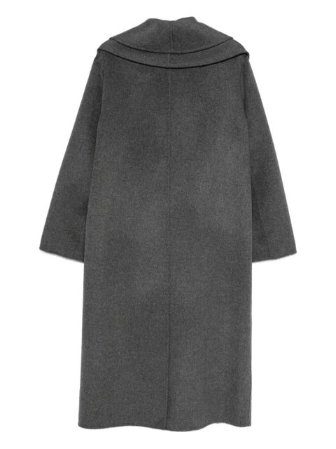 Róhe double-layered scarf coat - Grey - zdjęcie produktu nr 2