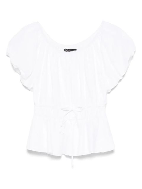 Lauren Ralph Lauren cotton blouse - White - zdjęcie produktu nr 1