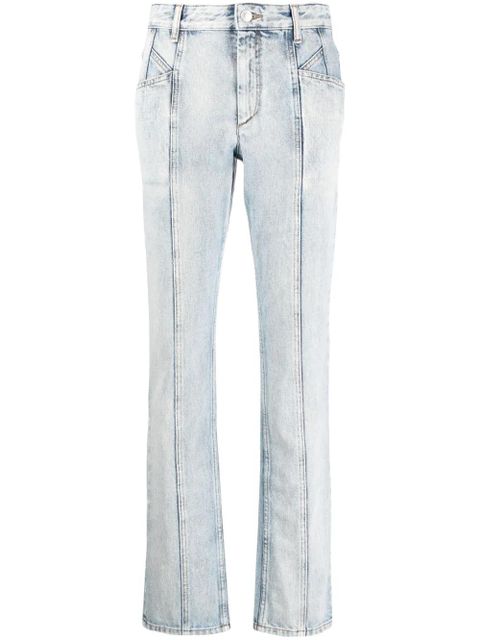 MARANT ÉTOILE Laora straight-leg jeans - Blue - zdjęcie produktu nr 1