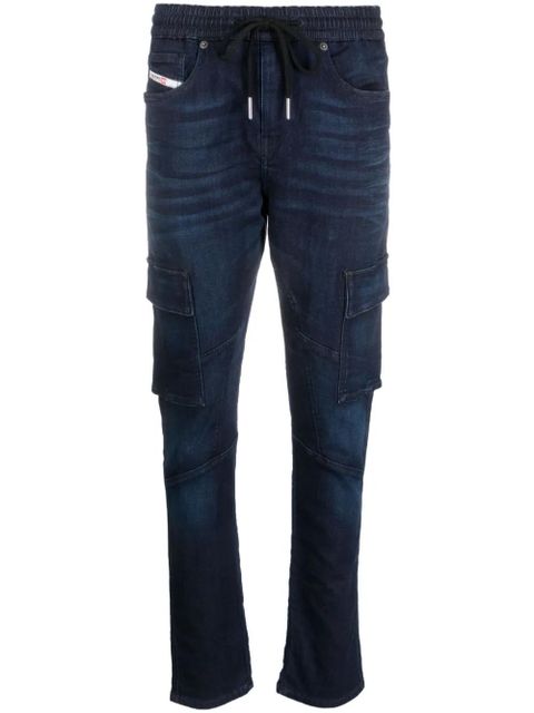 Diesel D-Ursy Track tapered-leg jeans - Blue - zdjęcie produktu nr 1