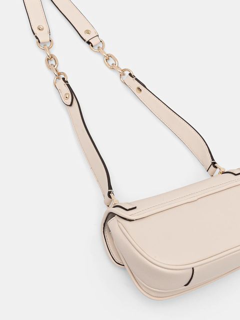 Guess torebka DEA kolor beżowy HWBG79 93790