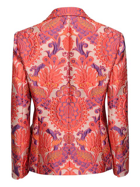 ETRO floral-jacquard blazer - Pink