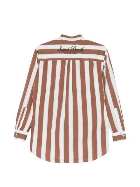MC2 Saint Barth Brigitte striped shirt - Brown - zdjęcie produktu nr 2