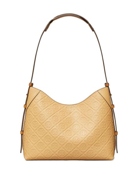 Tory Burch T-monogram shoulder bag - Neutrals - zdjęcie produktu nr 1