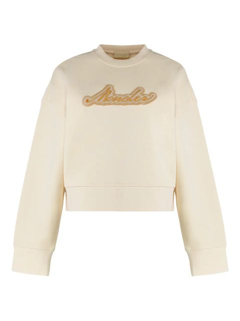 Moncler crew-neck sweatshirt - Neutrals - zdjęcie produktu nr 1