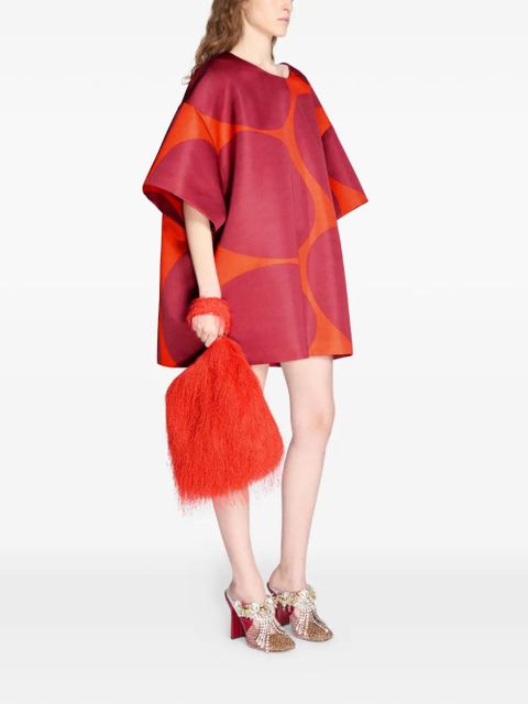 DRIES VAN NOTEN mini ruffled tote bag - Red - zdjęcie produktu nr 2