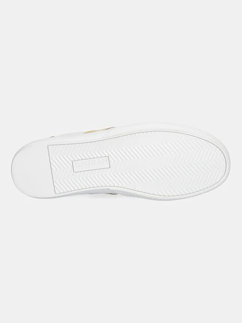 Lauren Ralph Lauren sneakersy skórzane Braylee damskie kolor biały 802P04420001