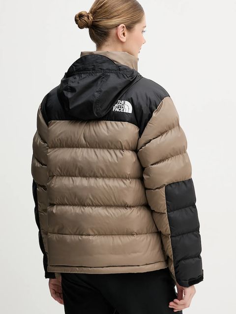The North Face kurtka Limbara Insulated kolor brązowy zimowa NF0A8DZXBOW1