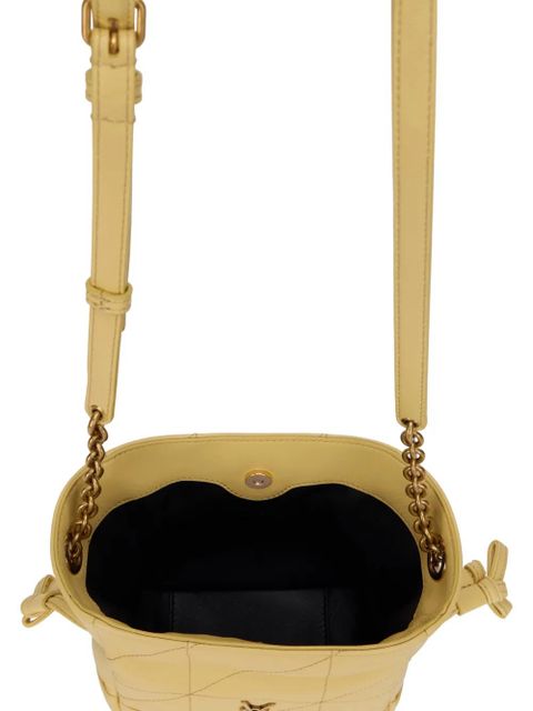 Saint Laurent mini Jamie bucket bag - Yellow