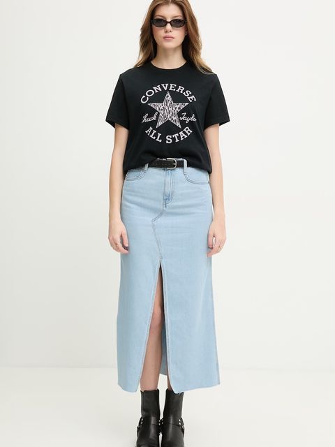 Converse t-shirt damski bawełniany - zdjęcie produktu nr 1