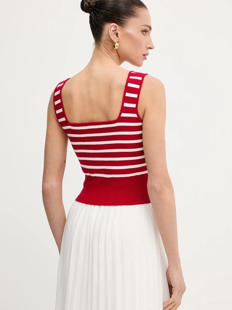 Morgan top kolor czerwony MPINKA