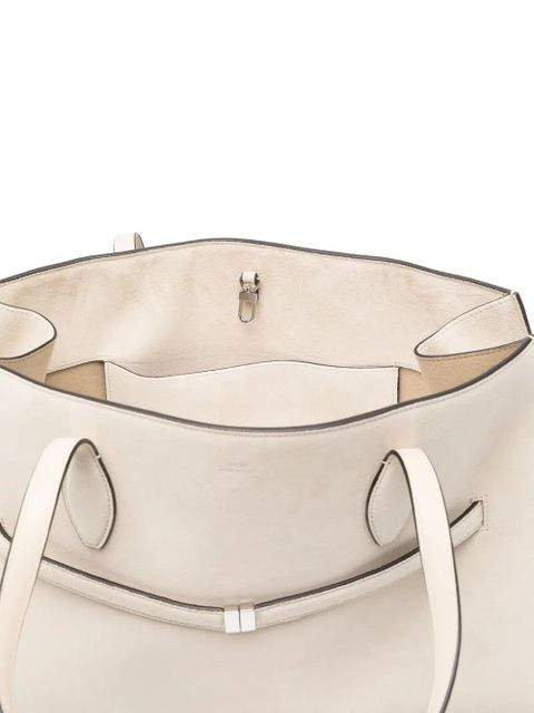 TOTEME large Lounge suede tote bag - Neutrals