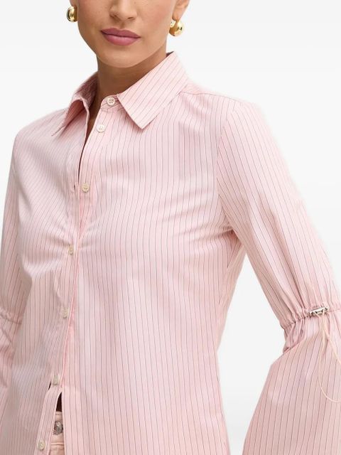 PINKO pinstriped tie-cuff shirt - zdjęcie produktu nr 2