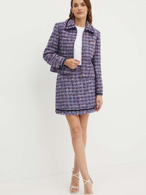 Karl Lagerfeld spódnica mini prosta 245W1202 - zdjęcie produktu nr 1