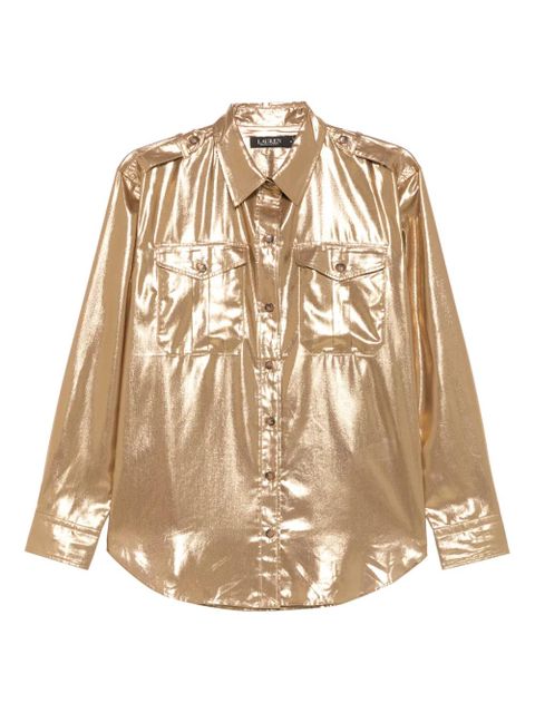 Lauren Ralph Lauren buttoned pocket shirt - Gold - zdjęcie produktu nr 1