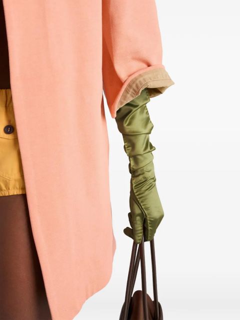 Prada old piqué coat - Pink