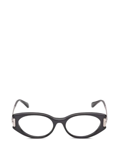 Max Mara Eyewear oval-frame glasses - Black - zdjęcie produktu nr 1