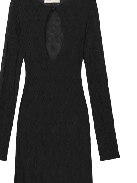 Blumarine cut-out detail maxi dress - Black - zdjęcie produktu nr 2