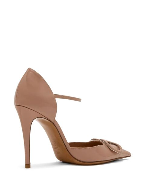Valentino Garavani VLogo Signature patent pumps - Neutrals
