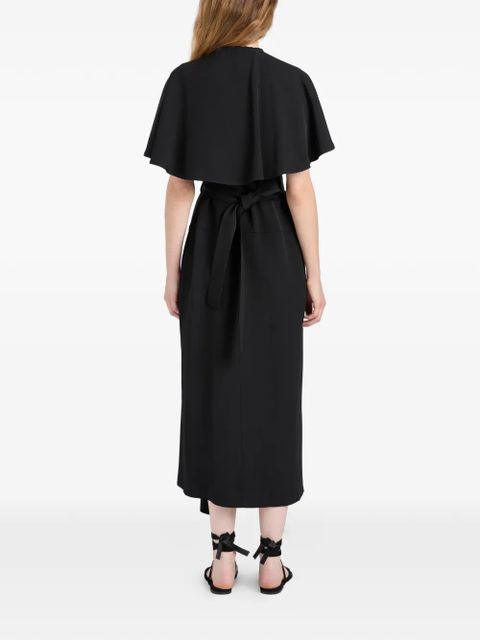 Proenza Schouler Isolde cape dress - Black