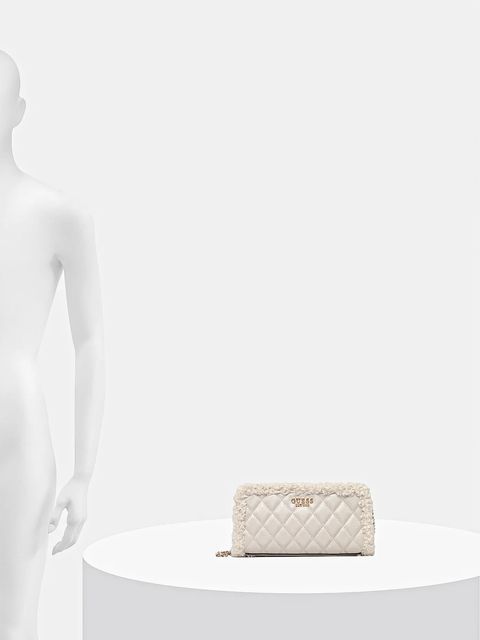 Guess torebka CRISTI kolor beżowy HWTG81 39720