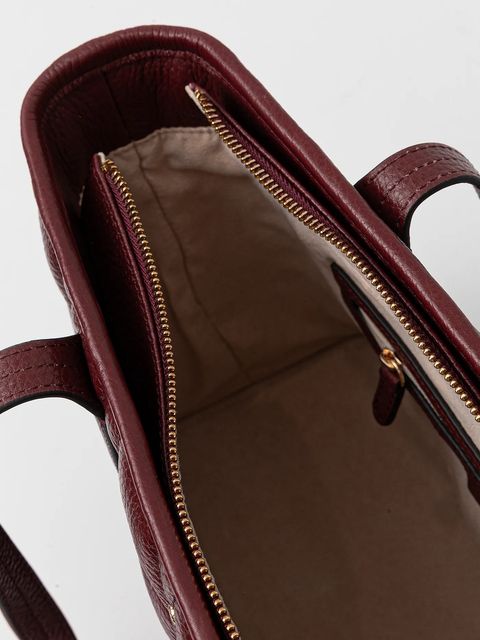 Geox torebka skórzana GARDREN kolor bordowy D46Z8A 00046