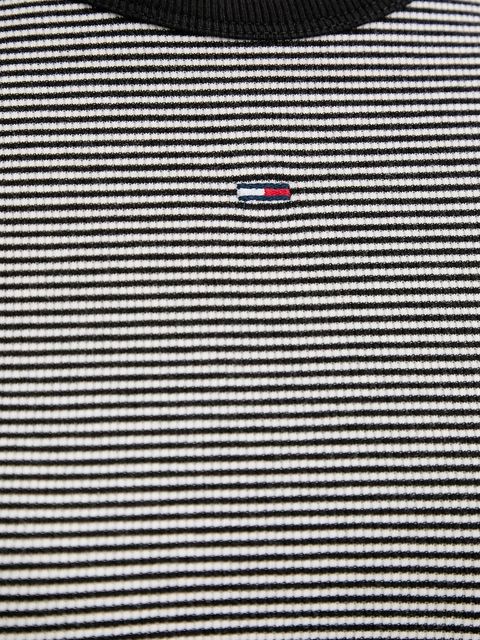 Tommy Jeans longsleeve damski kolor czarny DW0DW17387