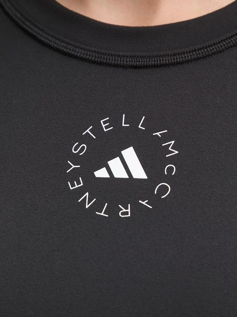 adidas by Stella McCartney longsleeve treningowy TrueStrenght kolor czarny IW3859