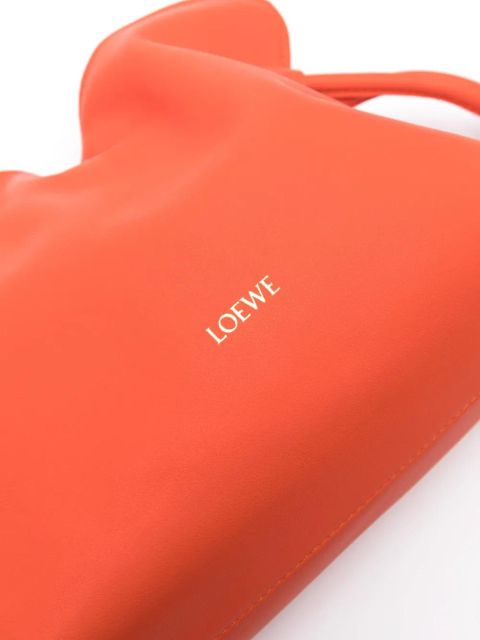 LOEWE Flamenco mini leather bag - Orange