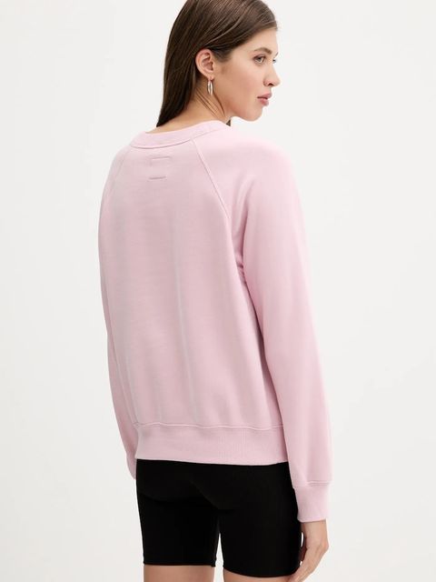 Abercrombie & Fitch bluza damska kolor różowy gładka KI152-5352-601