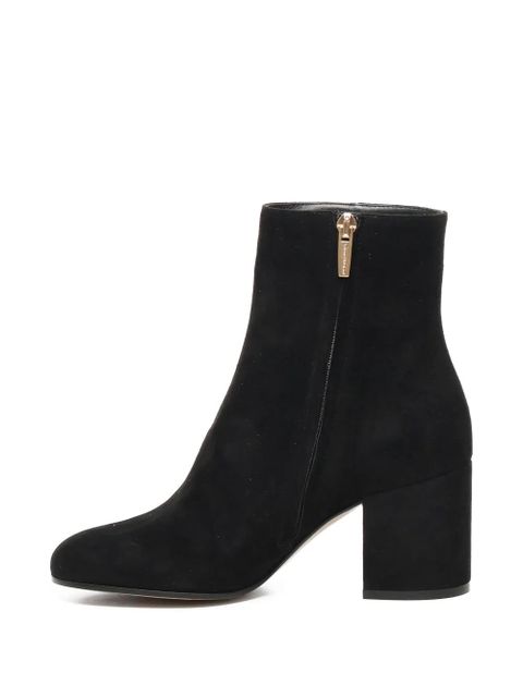 Gianvito Rossi 70mm block-heel zip ankle boots - Black
