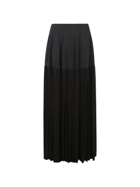 Simkhai Saryn draped jersey skirt - Black - zdjęcie produktu nr 1