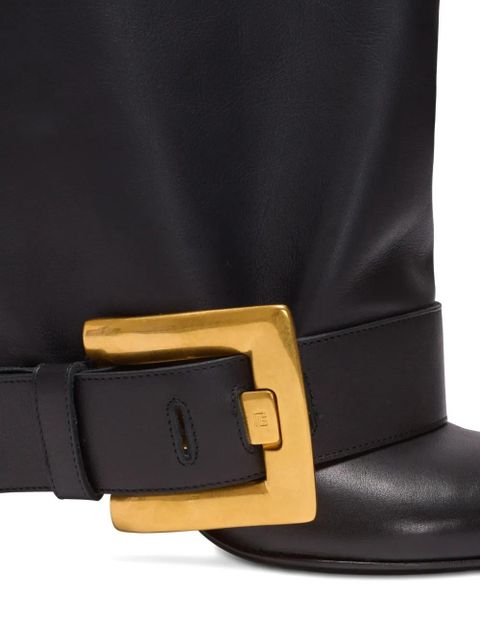 Balmain 75mm Anthem boots - Black
