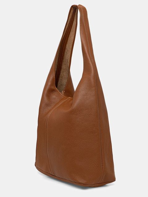 Answear.LAB torebka skórzana kolor brązowy - zdjęcie produktu nr 2